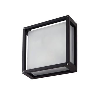 Lucande Lucande L&aacute;mpara De Pared Exterior aurelien En Negro Aluminio