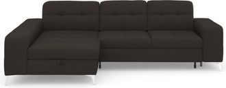 Sit&more Ecksofa »Baviene L-Form« inklusive Sitztiefenverstellung und Federkern, wahlweise Bettfunktion