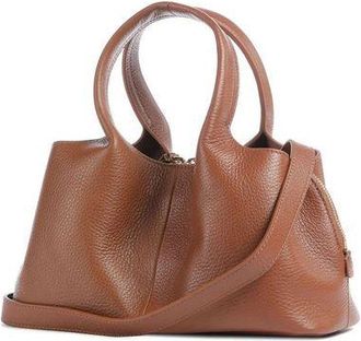 Coccinelle Nell Top Handle Bag - Cognac