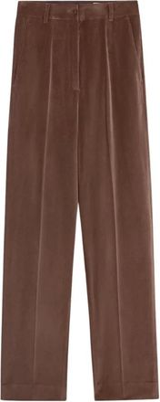 Pence 1979 Pantaloni Viola Wide - - Trousers - Donna - Marrone - M