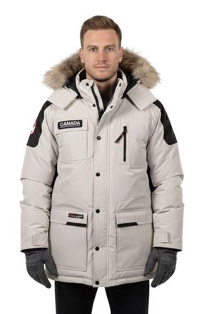 Canada Weather Gear Mens Heavyweight Arctic Parka in Stone at Nordstrom, Size X-Large