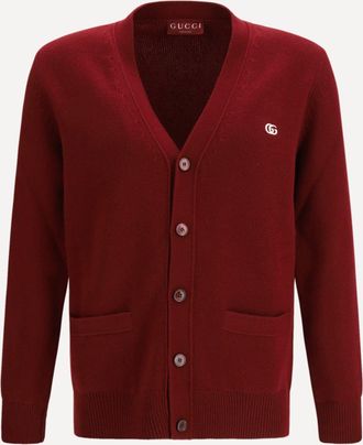 Gucci Wool cashmere Cardigan Male XS