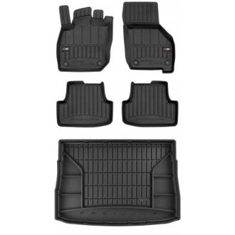 OEM Set Alfombrillas De Goma 3d Vw Golf 8 Hb A Partir De 2019