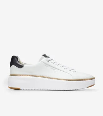 Cole Haan Womens GrandPr&oslash; Topspin Sneakers - White Size 10.5