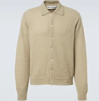 Our Legacy Evening wool and cashmere-blend cardigan