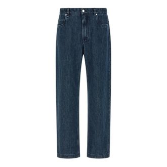 Fendi Long Jeans - male - Fendi - Straight Fit Jeans - Blue - W34 - Jeans