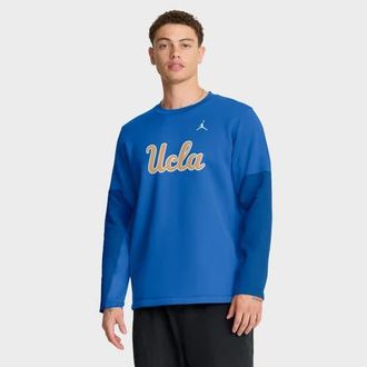 Jordan Brand Mens Jordan Brand Blue UCLA Bruins 2025 Sideline Coach Therma-FIT Long Sleeve T-Shirt at Nordstrom, Size Small