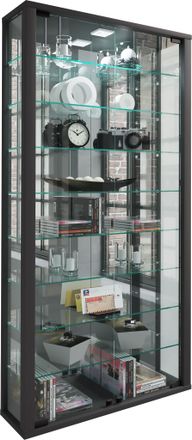 ebuy24 Ebuy24 - Estuche De Cristal Vcm Colgante Estuche De Cristal Con Vidrio De Seguridad Esg Dimensiones Aprox. Al. 115 Xx An. 59 X T. 18 Cm Vidrio Para Ga