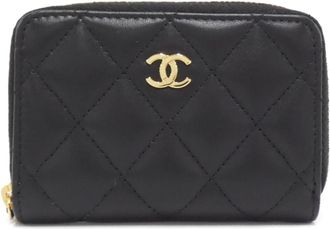Chanel Leather Coin Purse/Coin Case (Pre-Owned)