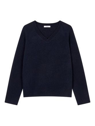 STUDIO TOMBOY raglan v-neck knit sweater - Blauw