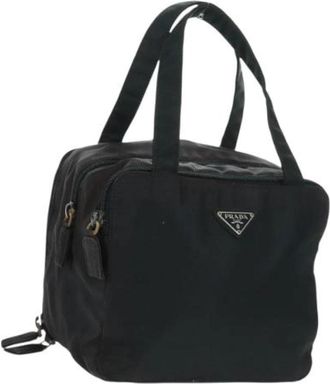 Prada Pre-owned Vintage Nylon Handtas - Dames - Vintage Handtas - Zwart - ONE Size - Nylon - Vintage