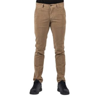 BRIGLIA 1949 Pantaloni Slim-fit - - Trousers - Uomo - Marrone - 2XL