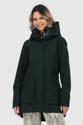 Alife And Kickin Outdoorjacke ALIFE & KICKIN ArlettaAKA, Damen, Gr. XXL, schwarz forest, Web, Obermaterial: 100% Polyester, unifarben, figurbetont Po-bedeckend, ohne A