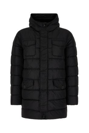 Herno Black Nylon Down Jacket