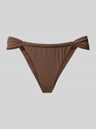 Neo Noir Neo Noir Bikinihose mit hohem Beinausschnitt Modell ZANITA in Dunkelbraun, Gr&ouml;&szlig;e XL
