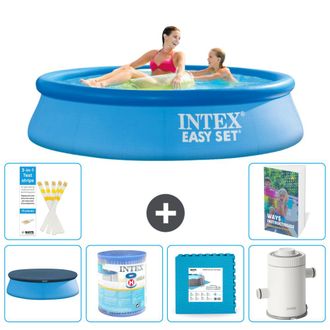 Intex Piscina Easy Set Redonda - 244x61 Cm - 7-piezas S80