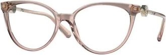 Versace Ve 3298B 5339 Brillen - Dames - Brillen - Roze - 55 MM - Accessoires