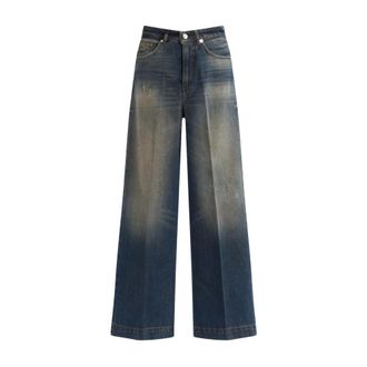 Nine In The Morning Jeans, Dames, Blauw, W29, Denim, Audrey Palazzo High Waist