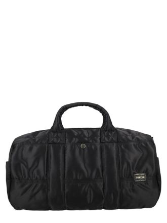 Porter-Yoshida & Co. Neutrals Tanker Drum Glossy Padded Handles Duffel Bag
