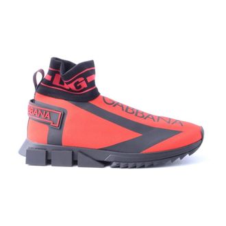 Dolce & Gabbana Sneakers, male, Red, Size: 11 1/2 US Sorrento Sneakers