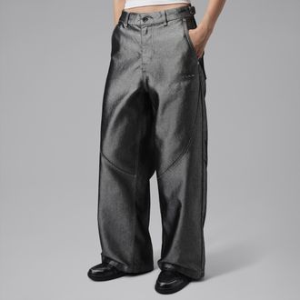 Nike Jordan Womens Jordan Flight Baggy Pants in Grey | IM6809-095