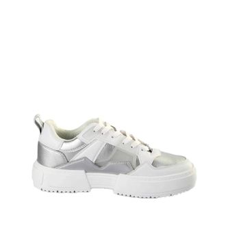 Buffalo Sneakers, female, Gray, Size: 8 US Classic Low