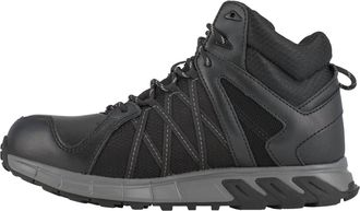 Reebok Mens Alloy-Toe Trail Grip Athletic Waterproof Work Boot In Black