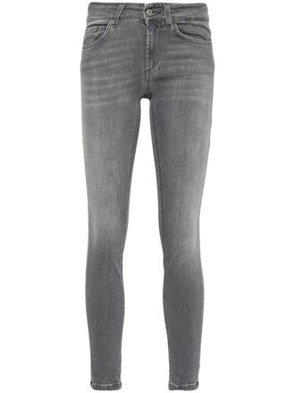 Dondup Monroe low-rise skinny jeans - Grey