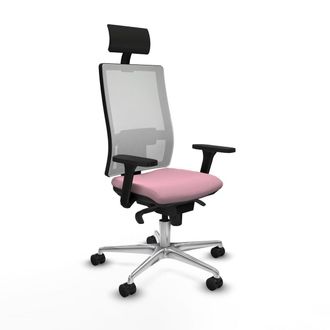 Piqueras y Crespo Piqueras-y-crespo Silla Ergon&oacute;mica Confort Rosa Oficina