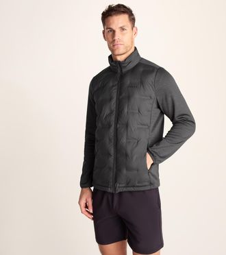 TOG24 Anick Mens Lightweight Insulated Hybrid Jacket - Deep Slate - Grey - Size X-Large