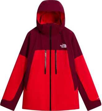 The North Face Two-Tone Casual Jacket with Hood and Zippered Pockets