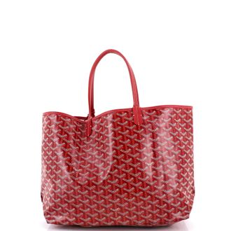 Goyard Saint Louis Tote Coated Canvas PM