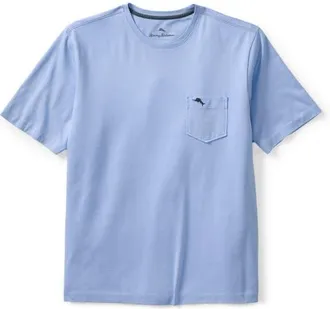 Tommy Bahama Big & Tall New Bali Skyline Pocket Tee in Fresh Air at Nordstrom, Size Xxx-Large