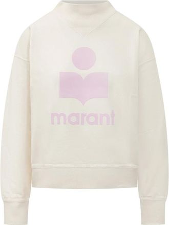 Isabel Marant Sweatshirts, female, Beige, Size: 2XS Moby Sweatshirt