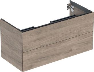 Keramag Geberit One Mueble Bajo Lavabo, 2 Cajones, 103.6x50.4x47cm