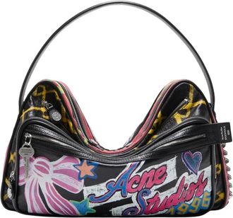 Acne Studios Camero Camera Punk Print - Dames - Schoudertassen - Veelkleurig - ONE Size - Leer - Tassen