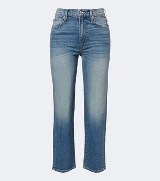 Slvrlake Denim London cropped straight jeans