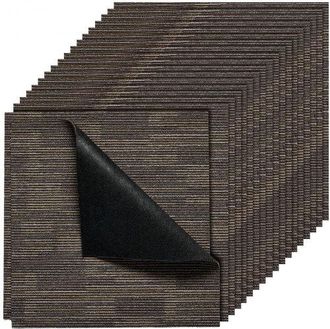 OEM Losetas De Alfombra Reutilizables De 609,6 X 609,6 X 6 Mm, 24 Uds, Alfombra Modular Cuadrada, Suave, Acolchada, Sin Costuras, 9 M&sup2;, Para Sala De Estar