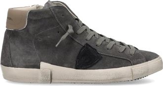 Philippe Model Prsx Tennis - Heren - Sneakers - Grijs - 41 EU - Katoen - Schoenen
