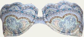 Zimmermann Wanderlust Scallop Balconette Bikini Top