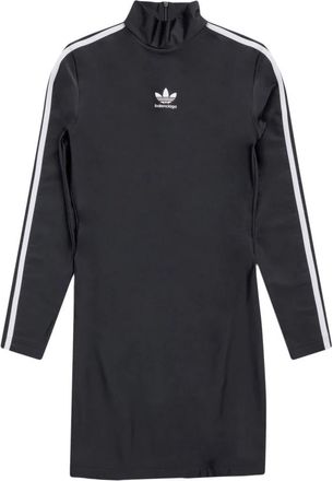 adidas Mini-jurk met lange mouwen - Dames - Fitness - Zwart - XS - Fitness