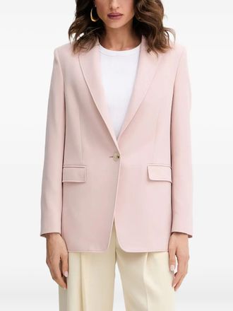 BOSS Blazer con revers a lancia - Rosa