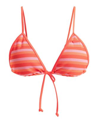 Roxy Triangel-Bikini-Top ROXY Jasmin, Damen, Gr. XXL, Cup B, rot (poppy rot), Obermaterial: 95% Polyester, 5% Elasthan;, Bikini-Oberteile Triangel-Bikini-T