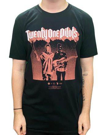 Twenty One Pilots T Shirt Torch Bearers Band Logo Trench Official Mens Black XL
