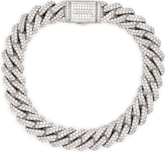 Darkai Mini Prong Pav&eacute; Bracelet