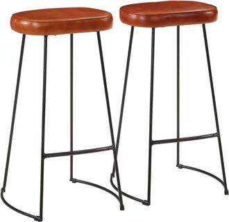 vidaXL Taburetes De Bar Gavin 2 Uds 44x37,5x78 Cm Vidaxl