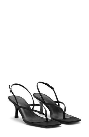 Mango Ross Sandal in Black at Nordstrom, Size 9.5Us