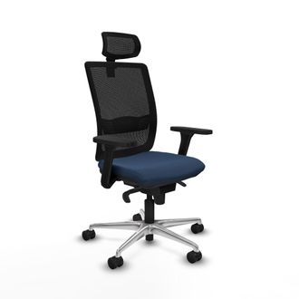Piqueras y Crespo Silla Piqueras Y Crespo Haches Negro Espuma Ergon&oacute;mica
