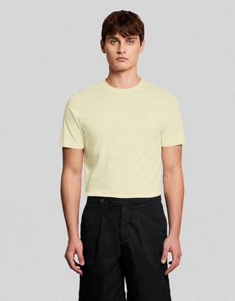 Lyle & Scott Lyle And Scott Mens Superfine Cotton T-Shirt - Yellow - Size: 36