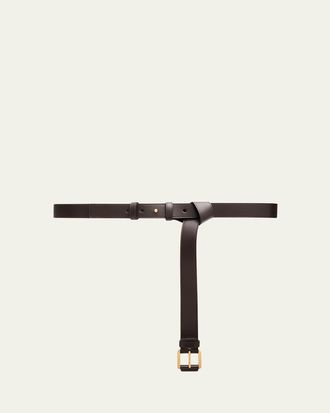 Michael Kors Jodi Leather Trouser Belt